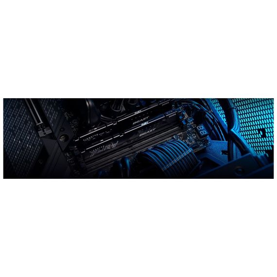Модуль пам&#039;яті для комп&#039;ютера DDR4 32GB (4x8GB) 3200 MHz Beast Kingston Fury (ex.HyperX) (KF432C16BBK4/32) | Зображення 3