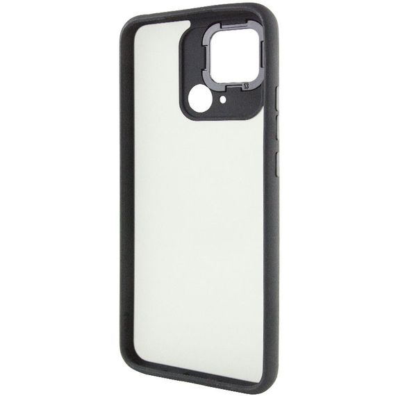 Чехол TPU+PC Lyon Frosted для Xiaomi Redmi 10C Black | Зображення 2