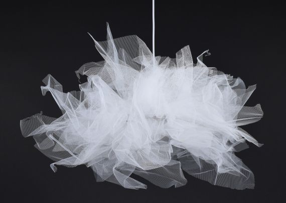 Люстра підвісна на 1 лампочку 27310 Білий 30-100х68х68 см. | Зображення 3