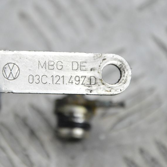 Трубка системи охолодження 1.4 TSI Volkswagen Golf VI 2009-2013 Патрубок води Фольксваген Гольф 6 03C121497D | Зображення 1