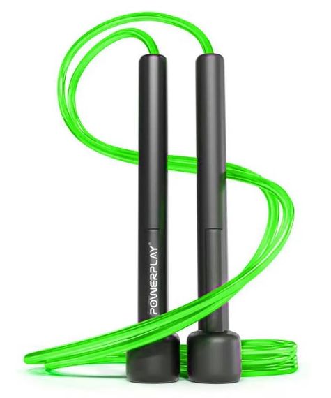 Скакалка PowerPlay 4201 Basic Jump Rope Зелена 2,8 м (PP_4201_Green)