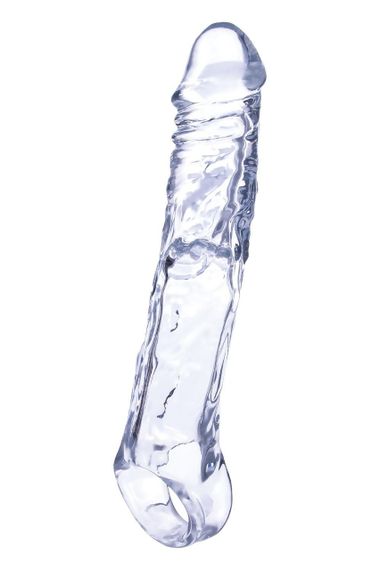 Насадка на пеніс NMC прозора, 22.3 см sexstyle | Зображення 1