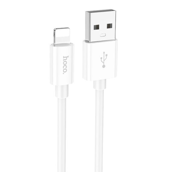 Дата кабель Hoco X87 Magic silicone USB to Lightning (1m) White