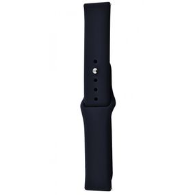 Ремешок Xiaomi Amazfit/Samsung Sport Band 20 mm, ремешок для смарт часов, силиконовый ремешок для смарт часов black