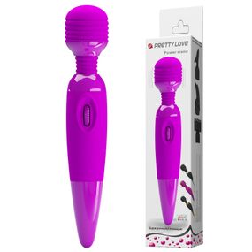 Вібромасажер - Pretty Love Power Wand Purple