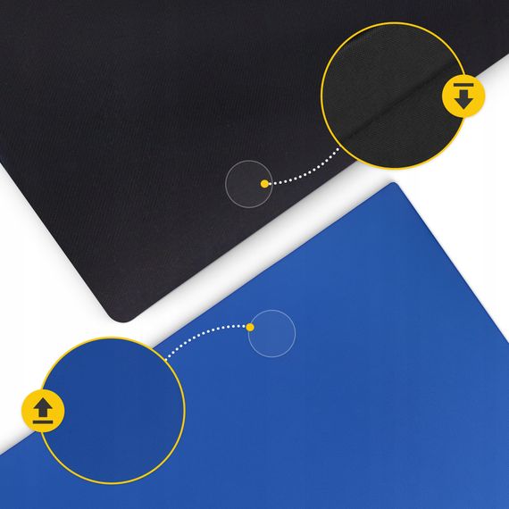 Мат гімнастичний складаний 4FIZJO XL 240 x 120 x 5 см Blue (P-5907739319715) | Зображення 8