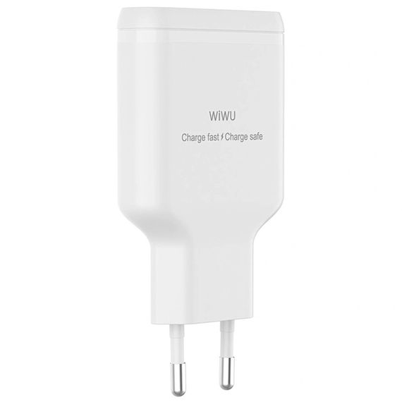 СЗУ WIWU G034 Essen PD45W GaN (2USB-C) White | Зображення 2