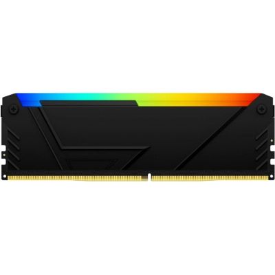 Модуль памяти для компьютера DDR4 32GB (2x16GB) 3200 MHz Beast RGB Black Kingston Fury (ex.HyperX) (KF432C16BB12AK2/32WP) | Зображення 7