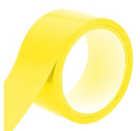 Лента для бондажа SKN-C107 YELLOW ( 15 метров ) Sex Aura