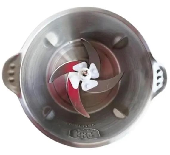 Комбайн кухонний блендер RAF Подрібнювач 1000Вт Срібний | Зображення 2