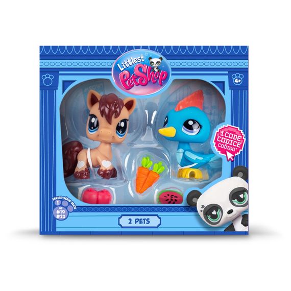Игровой набор "Фермерская Фиеста" Littlest Pet Shop 00529 аксессуары и 2 фигурки
