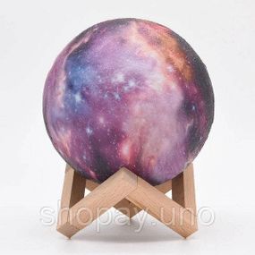 Настольный сенсорный светильник – ночник Луна Magic 3D RGB Moon Light с пультом