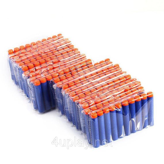Патрони для NERF Іграшкові кулі стріли боєприпаси для бластерів Нерф Refill Bullets Foam Darts Elite 10шт. | Зображення 1