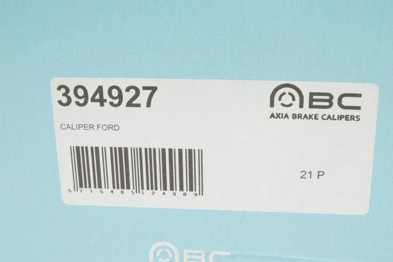 Супорт гальмівний задній  R Ford Transit 06-14 d=52mm  BREMercedes BenzO  394927 | Зображення 3