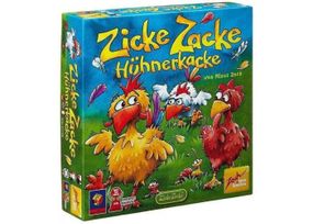 Настольная игра Zicke Zacke Huhnerkacke (Цыплячьи бега)
