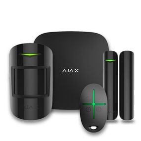 Комплект беспроводной сигнализации Ajax StarterKit 2 black (Hub