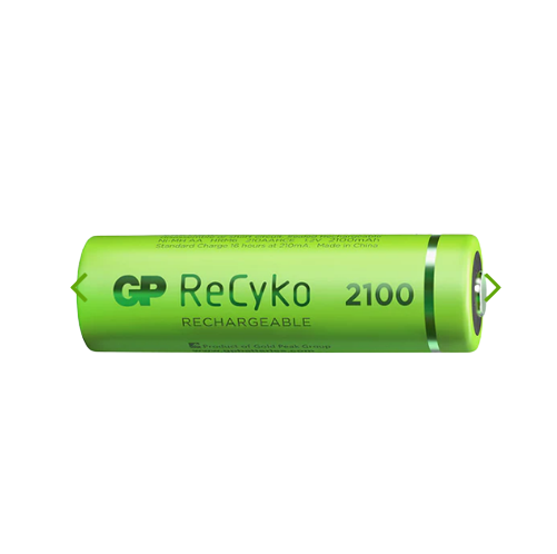 Акумулятор AA/HR06 2100mAh (бл-2шт) GP ReCyko New desing | Зображення 1