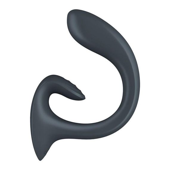 Вагинально-клиторальный вибратор Satisfyer G for Goddess 1 Dark Grey, 2 мотора Sex Aura | Зображення 2