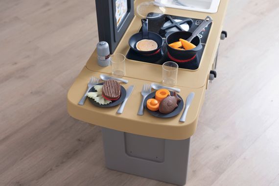 Детская кухня супербольшая с регулировкой высоты и аксессуарами Tefal Studio | Зображення 8