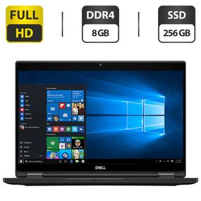 Ноутбук Dell Latitude 5490 / 14" (1920x1080) IPS / Intel Core i5-8250U (4 (8) ядра по 1.6 - 3.4 GHz) / 8 GB DDR4 / 256 GB SSD / Intel UHD Graphics 620 / WebCam б/у