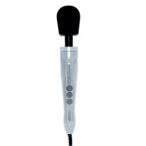 Вібромасажер DOXY Die Cast Polished (Silver), дуже потужний, живлення 220В, металевий корпус Sex Aura