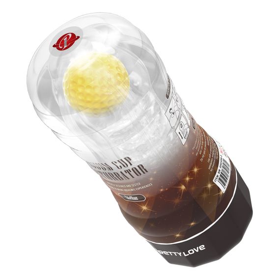 Мастурбатор - Pretty Love Vacuum Cup Masturbator Stellar Yellow | Зображення 3