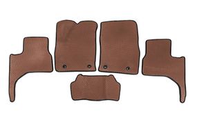 Коврики EVA (Коричневые) для Toyota Land Cruiser 300 2021- гг