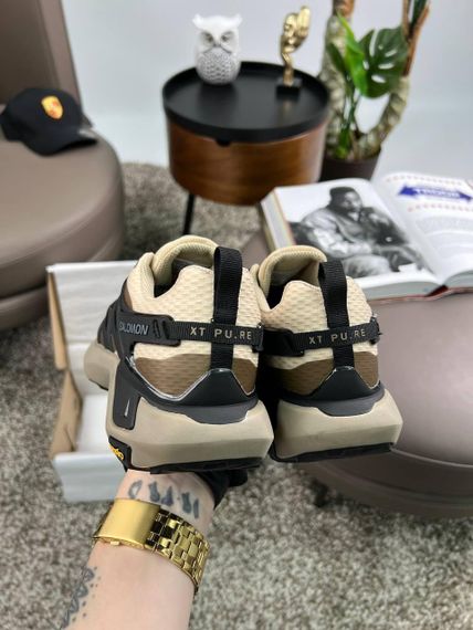 Чоловічі кросівки Salomon XT Pu_Re Advanced Beige Black , В'єтнам 42 26.5 | Зображення 1