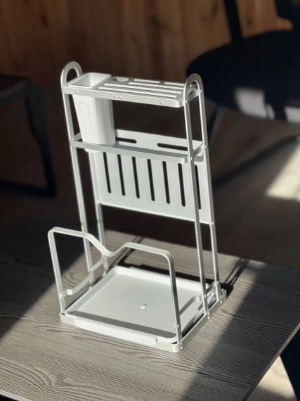 Кухонний Стелаж -Сушарка для посуду органайзер kitchenware AND-4 | Зображення 2