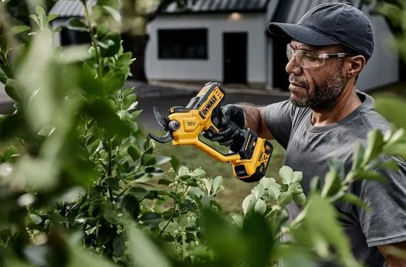 Ножиці садові - секатор акумуляторний DeWalt з АКБ та ЗП DCMPP568P1 | Зображення 5