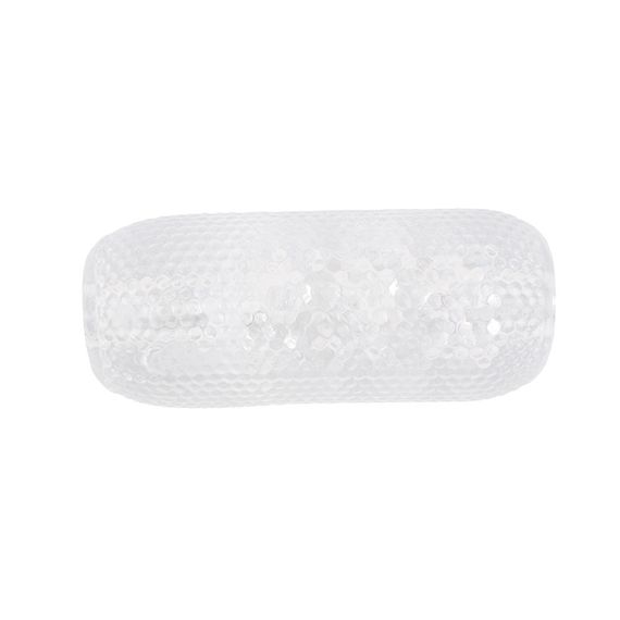 Мастурбатор нереалистичный с рельефом Chisa Prof.Jason C с отверстием для вибропули, прозрачный sexstyle | Зображення 6