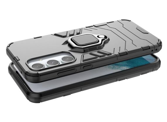 Чохол бампер Primolux Ring Armor для телефона Samsung Galaxy A35 5G (SM-A356) - Black | Зображення 3
