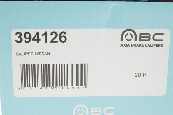 Суппорт тормозной задний  L Nissan X-Trail II 06-13 d=35mm  Akebono  394126 | Зображення 4