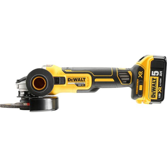 Шліфмашина кутова - болгарка акумуляторна безщіткова 125мм DeWALT DCG405NT | Зображення 4
