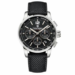 Чоловічий годинник Pagani Design YS008 Silver-Black