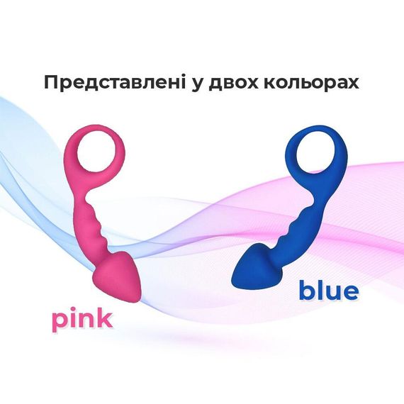 Анальная пробка Adrien Lastic Budy Pink со стимулирующей ножкой, макс. диаметр 2,5см | Зображення 3