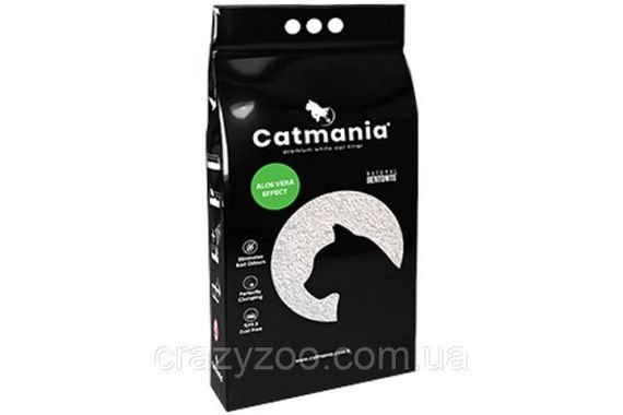 Наполнитель для кошачьего туалета Catmania бентонитовый алое вера 5л
