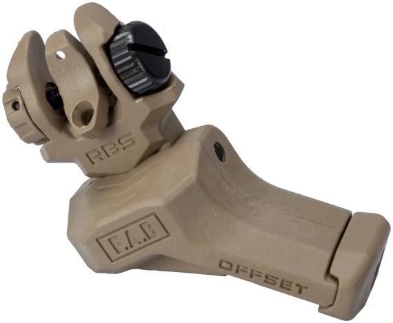 Цілик і мушка FAB Defense FRBS OFFSET 45 градусів Desert tan | Зображення 1