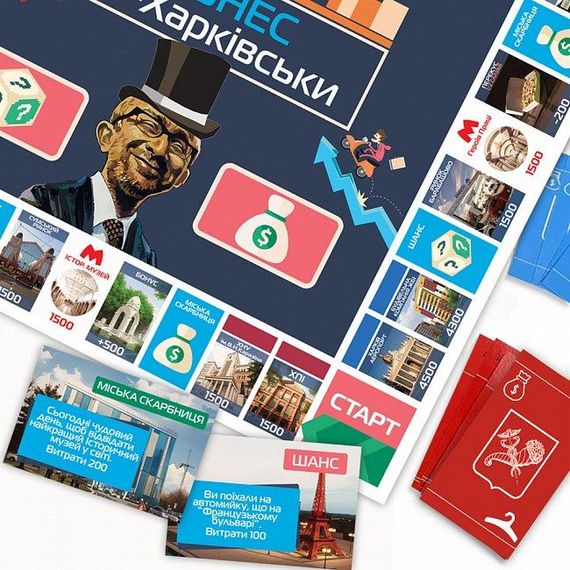 Настольная игра Бізнес по-Харківськи | Зображення 6