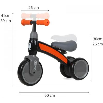 Беговел QPlay Sweetie Orange (B-401SweetieOrange) | Зображення 4