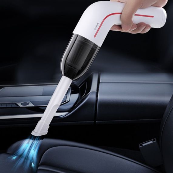 Портативный пылесос Usams US-ZB253 Mini LEJ Series White | Зображення 4