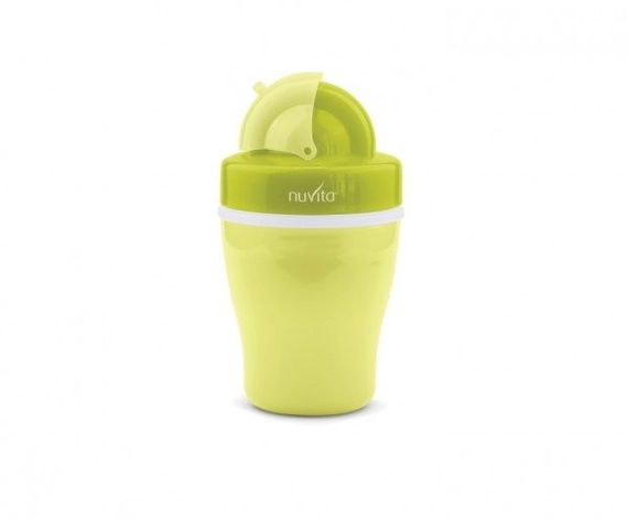 Поильник непроливайка Nuvita 18м+ 200мл. с трубочкой Салатовый NV1436Lime (NV1436Lime)