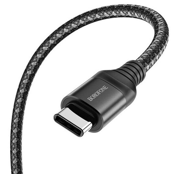Дата кабель Borofone BX56 60W Type-C to Type-C (1.5m) | Зображення 2