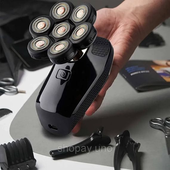Электрическая бритва для мужчин 5 в 1 Electric Shaver для лица ∙ Многофункциональная бритва 5 в 1 Electric Shaver | Зображення 2