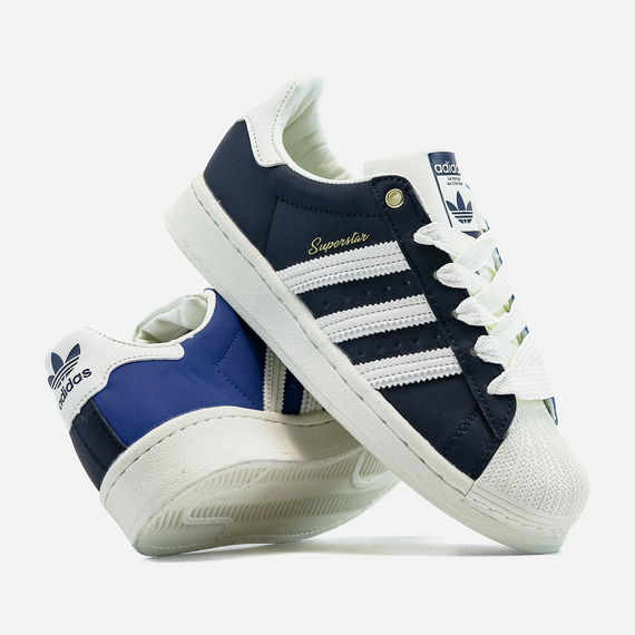 Кросівки Superstar 50/50 Black/Navy Blue , В'єтнам 1062 40 25 см | Зображення 8