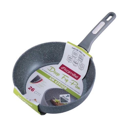 Сотейник d26*7,5см алюміній а/п Granite 4293GR KAMILLE | Зображення 1