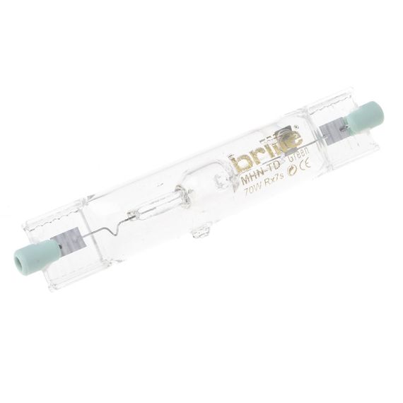 Лампа газоразрядная для прожектора 70W Rx7s T20 Green MHN-TD 220V