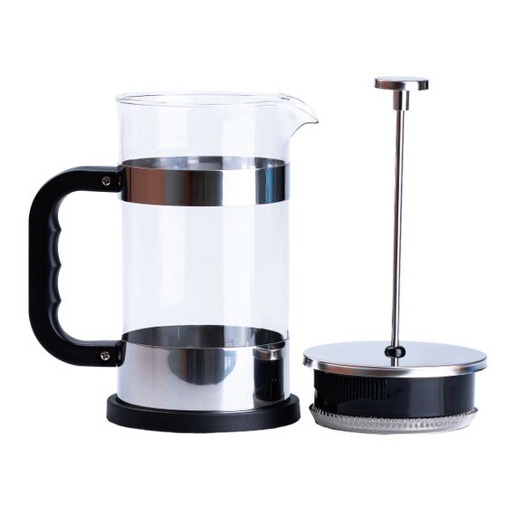 Заварник для чаю з френч пресом скляний 1л HP33541 | Зображення 1