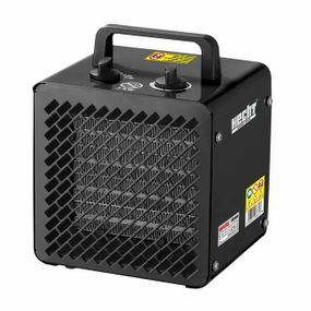 Електричний обігрівач HECHT 3545 підлоговий/настільний, 3,0 кВт, площа обігріву 30 кв.м., Чорний
