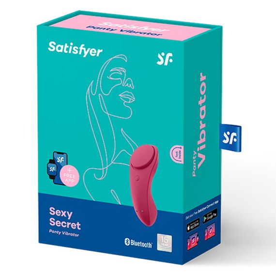 Кліторальний вібратор Satisfyer Sexy Secret, бордовий | Зображення 6